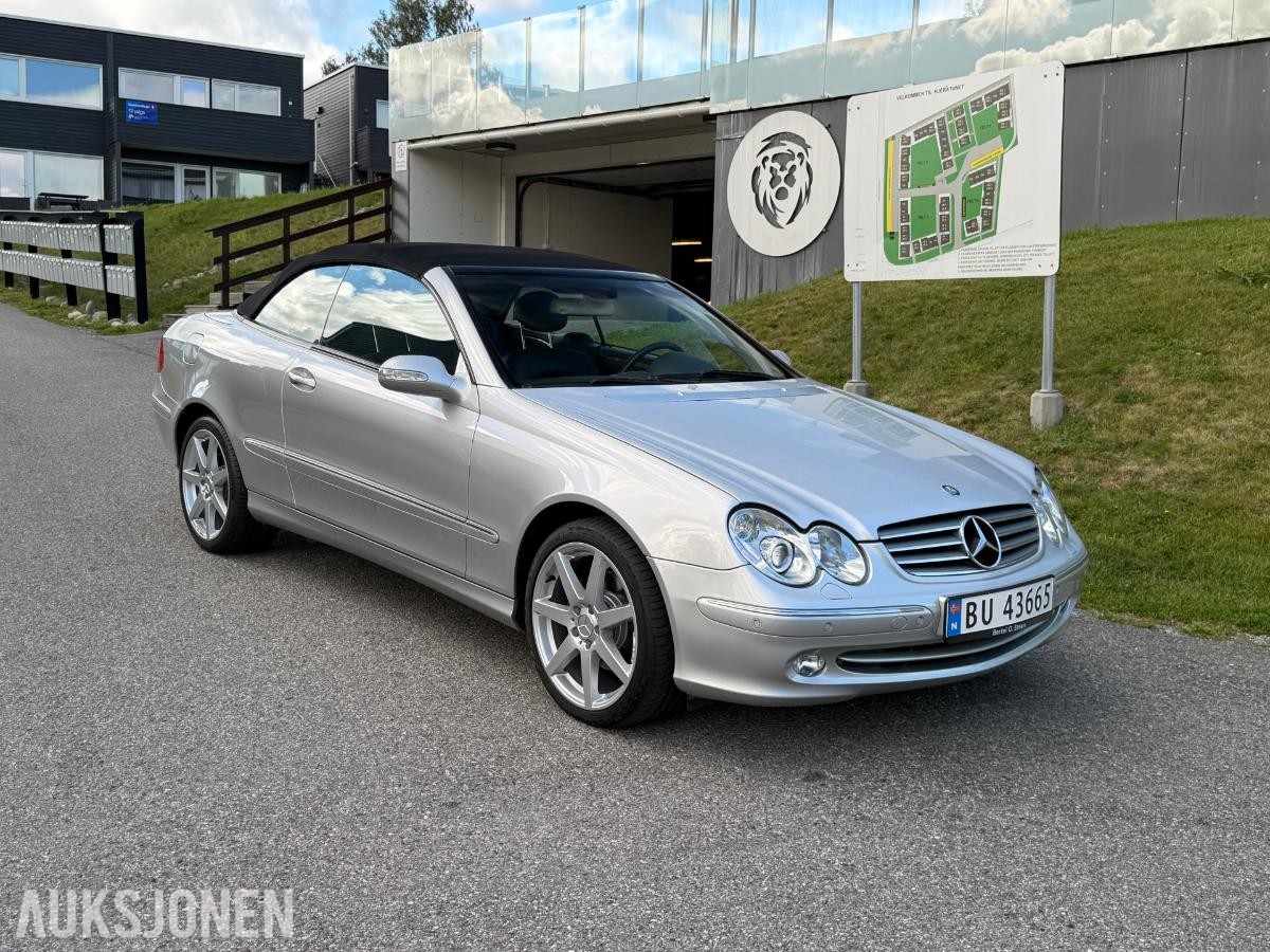 2006 Mercedes-Benz CLK 320 3.2 218HK Cabriolet, 62059km