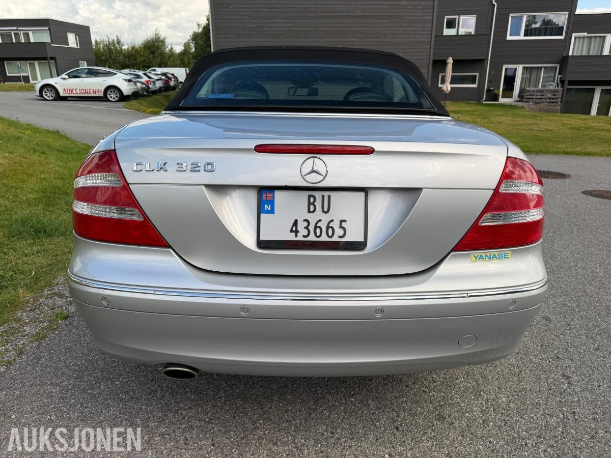 2006 Mercedes-Benz CLK 320 3.2 218HK Cabriolet, 62059km