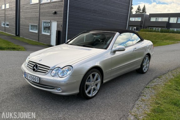 2006 Mercedes-Benz CLK 320 3.2 218HK Cabriolet, 62059km